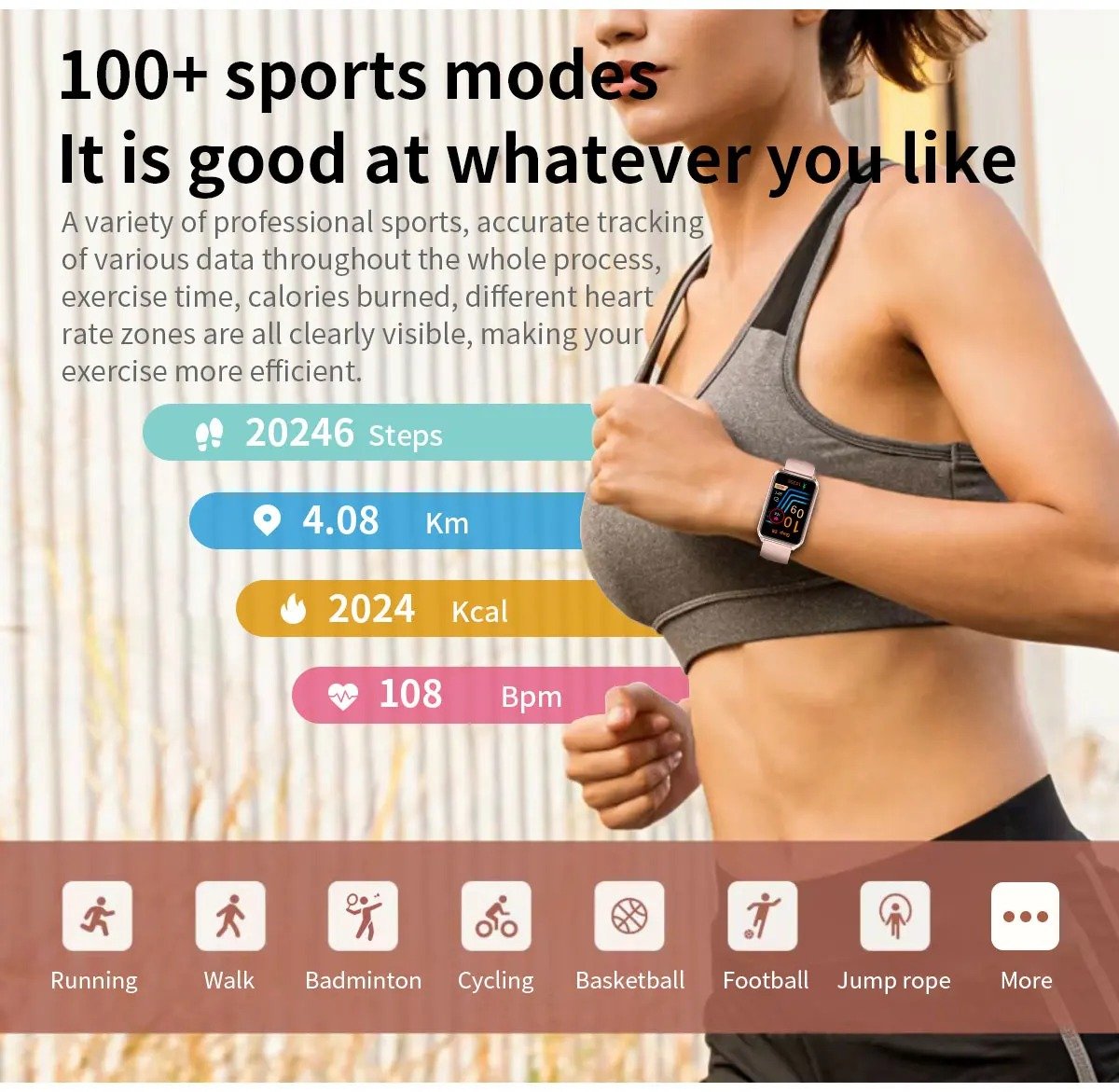 H37 Sports Smart Watch